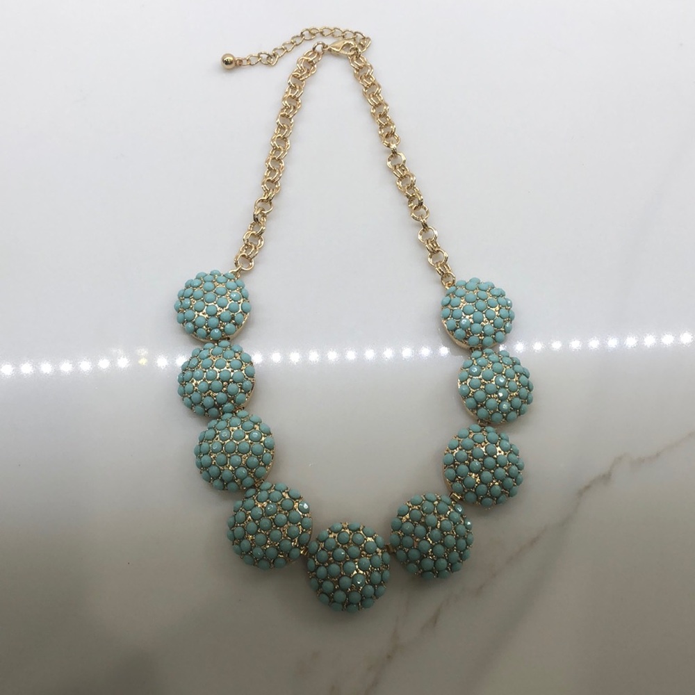 Mint Studded Necklace